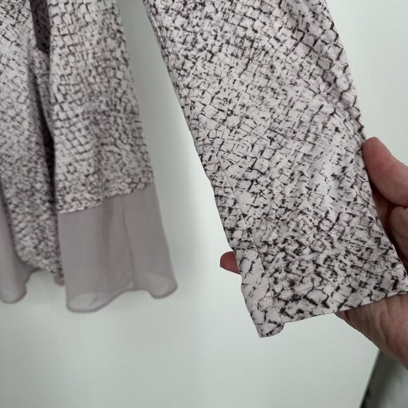 LOGO by Lori Goldstein Women's Tunic Cardigan Size Medium - Picture 3 of 6